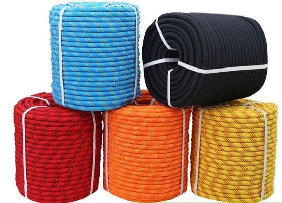 kwaliteit  8mm-20mm Polypropylene Rope Blue Rescue Solid Braid Polypropylene Rope fabriek