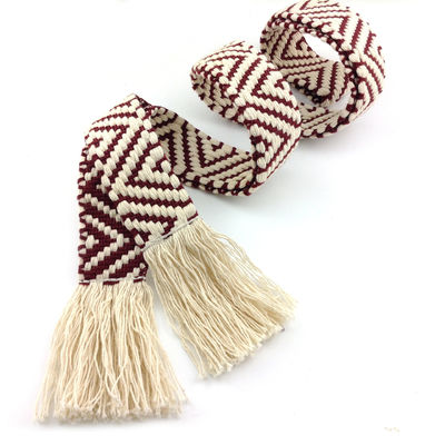 kwaliteit  40mm*210cm  Cotton Webbing Waist Strap For Garment Accessories fabriek