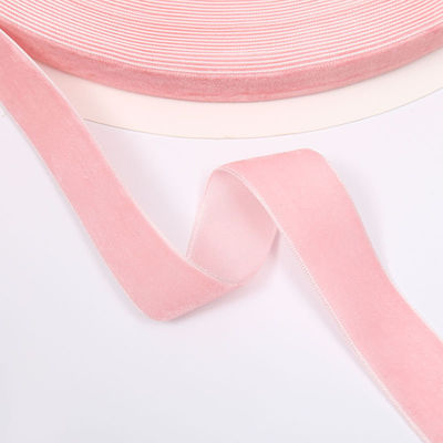 1 inch rood fluwelen lint bedraad luxe lichtblauw fluwelen lint