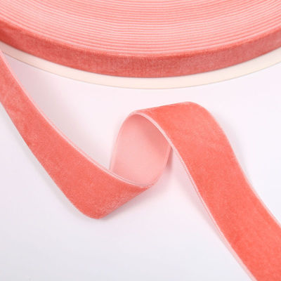 1 inch rood fluwelen lint bedraad luxe lichtblauw fluwelen lint