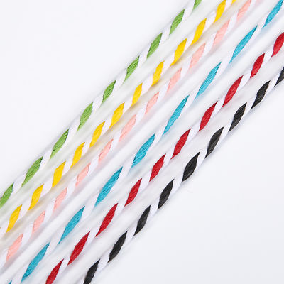 Biologisch afbreekbaar ambachtelijk papieren touw Middelstand Kerst Twisted Paper Rope 100m