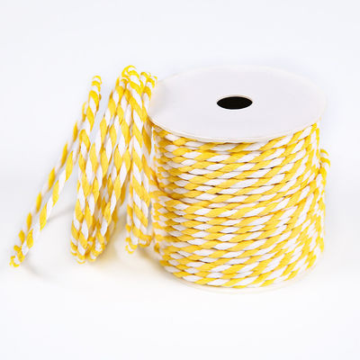 Biologisch afbreekbaar ambachtelijk papieren touw Middelstand Kerst Twisted Paper Rope 100m