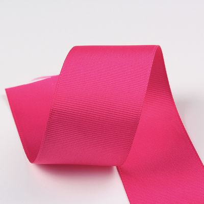 3mm-100mm Solid assorted Colour Polyester Grosgrain Ribbon voor cadeauverpakkingen en doe-het-zelf ambachten