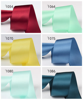 25 mm dubbelzijdig polyester satin lint voor kleding accessoires
