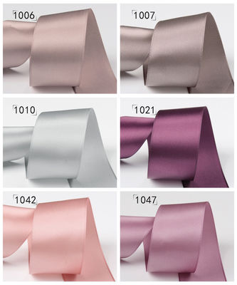 25 mm dubbelzijdig polyester satin lint voor kleding accessoires