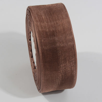 2.5 cm polyester organza lint voor DIY bogen of bruiloft decoratie of cake wikkelen