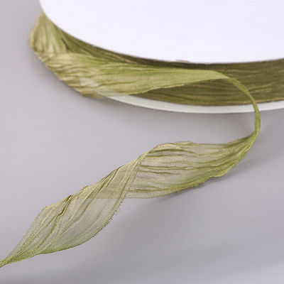 Geschenkverpakking 25 mm Organza lint Korea 2,5 cm Sheer Wired lint
