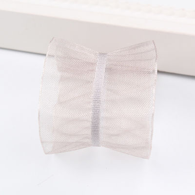 25mm voor 38mm Wrinkle Edge Polyester Organza Ribbon voor DIY Hair Ribbon Bow