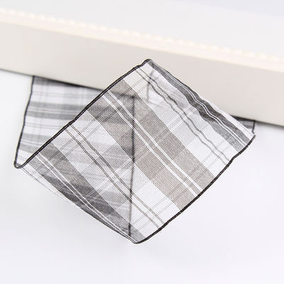 6mm-38mm plaid polyester organza lint voor bloemen chocolade cadeau verpakking
