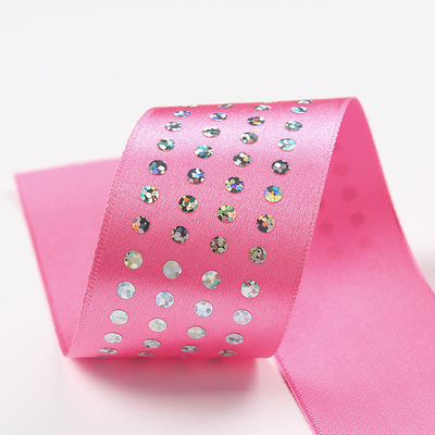 Eenzijdig Diamond Poly Satin Ribbon 5mm-50mm Polyester Satin Ribbon