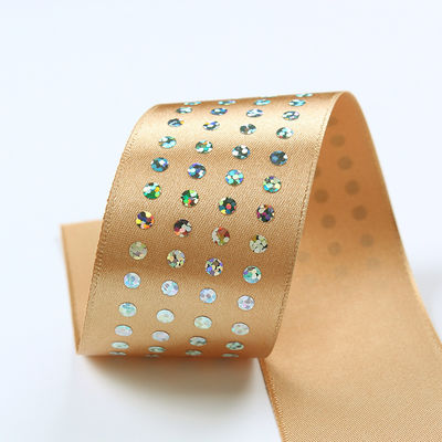 Eenzijdig Diamond Poly Satin Ribbon 5mm-50mm Polyester Satin Ribbon