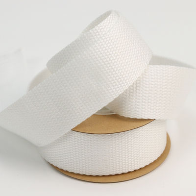 Polyester wit katoen twill tape ISO14001 Gepersonaliseerd katoen lint