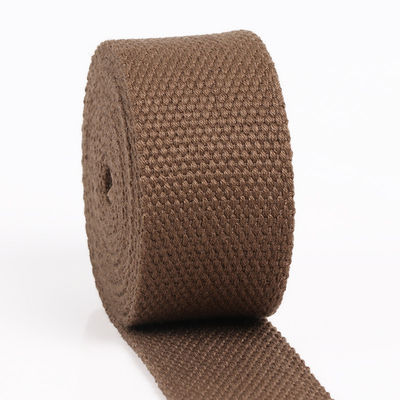 Rode bruine polyester katoen lintband voor tassen en koffers