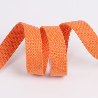 Rode bruine polyester katoen lintband voor tassen en koffers