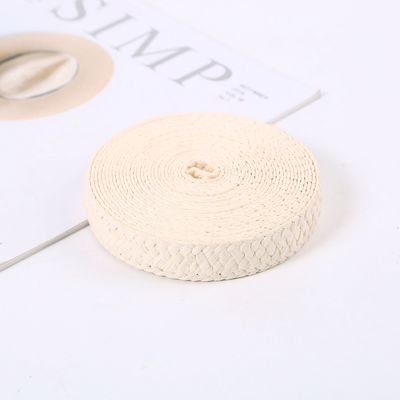 FSC-certificaat Raffia Woven Paper Ribbon Eco Friendly Wrapping Gift Paper Ribbon