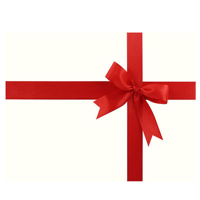 ISO9001 Elastische geschenkboegen Op maat gemaakte lintboog met elastische lus
