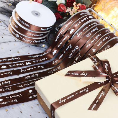 ISO9001 Elastische geschenkboegen Op maat gemaakte lintboog met elastische lus