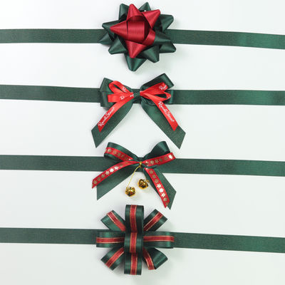 Polyester Satin Ribbon Bows ISO9001 Satin Ribbon voor cadeauverpakkingen