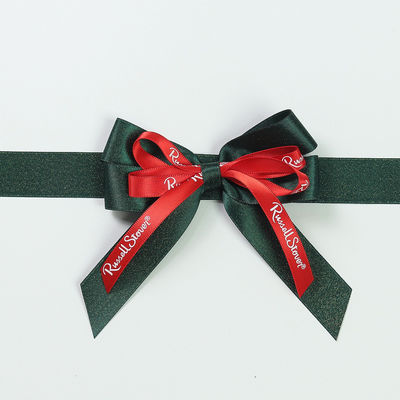 Polyester Satin Ribbon Bows ISO9001 Satin Ribbon voor cadeauverpakkingen