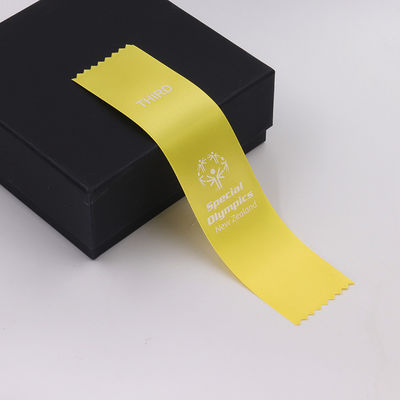 Blauw Groen medaille Award Ribbon Polyester Satin Custom medaille ribbons