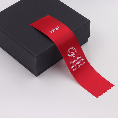 Blauw Groen medaille Award Ribbon Polyester Satin Custom medaille ribbons