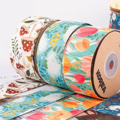 Polyester dubbelzijdig gedrukt lint 25 mm-40 mm breed ISO9001