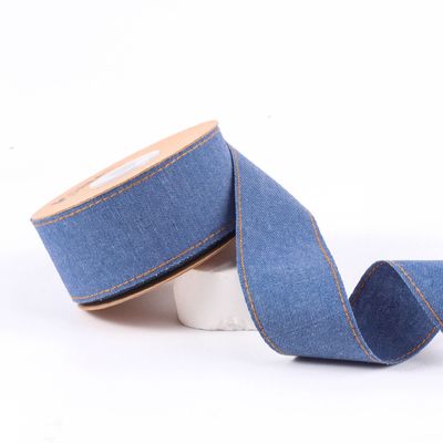 OEM ODM Blauwe denim jeans lint 12mm-38mm lint voor jeans