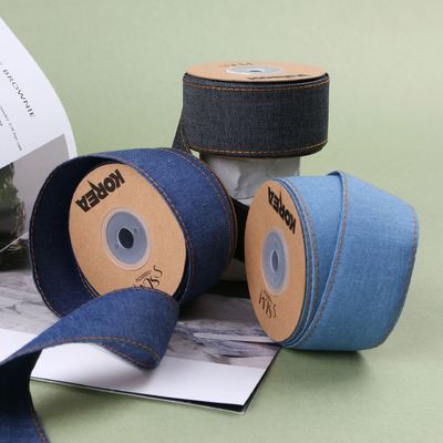 OEM ODM Blauwe denim jeans lint 12mm-38mm lint voor jeans