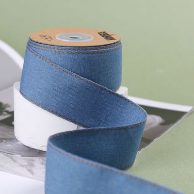 OEM ODM Blauwe denim jeans lint 12mm-38mm lint voor jeans