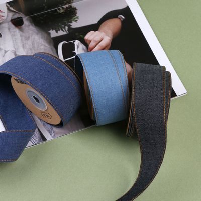 OEM ODM Blauwe denim jeans lint 12mm-38mm lint voor jeans