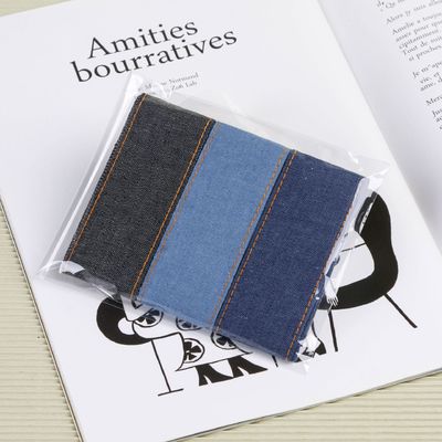 OEM ODM Blauwe denim jeans lint 12mm-38mm lint voor jeans