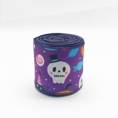 Schattig tekenfilm Halloween Draadband 63mm Festival Halloween Grosgrain Ribbon