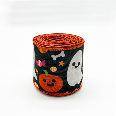 Schattig tekenfilm Halloween Draadband 63mm Festival Halloween Grosgrain Ribbon