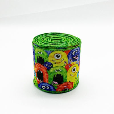 Schattig tekenfilm Halloween Draadband 63mm Festival Halloween Grosgrain Ribbon