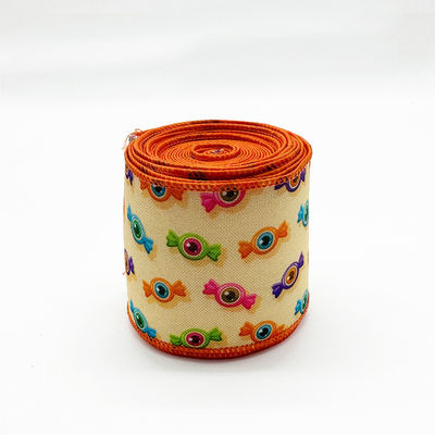 Schattig tekenfilm Halloween Draadband 63mm Festival Halloween Grosgrain Ribbon