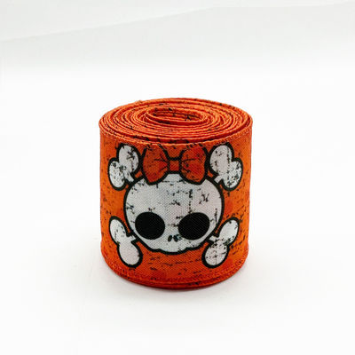 Schattig tekenfilm Halloween Draadband 63mm Festival Halloween Grosgrain Ribbon