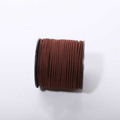 Suede leer fluweelband 3 mm dubbelzijdig fluweelband