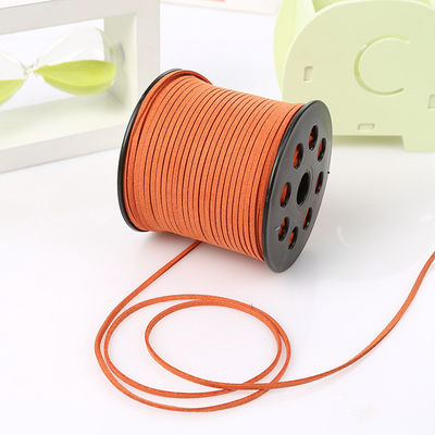 Suede leer fluweelband 3 mm dubbelzijdig fluweelband