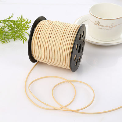 Suede leer fluweelband 3 mm dubbelzijdig fluweelband