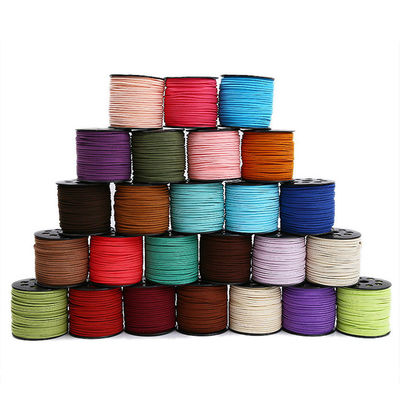 Suede leer fluweelband 3 mm dubbelzijdig fluweelband