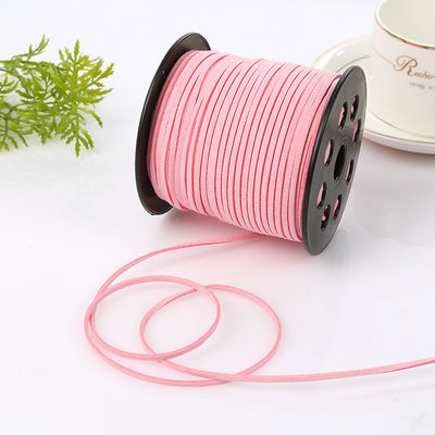 Suede leer fluweelband 3 mm dubbelzijdig fluweelband