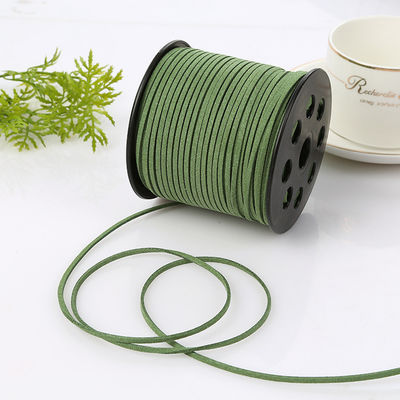 Suede leer fluweelband 3 mm dubbelzijdig fluweelband