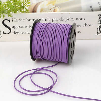 Suede leer fluweelband 3 mm dubbelzijdig fluweelband