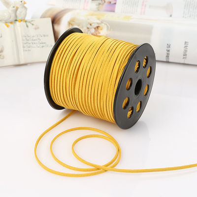 Suede leer fluweelband 3 mm dubbelzijdig fluweelband
