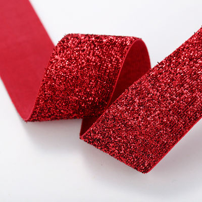 10mm-75mm Schitterend Rood Fluwelen Ribbon door The Yard Dyeed Technics