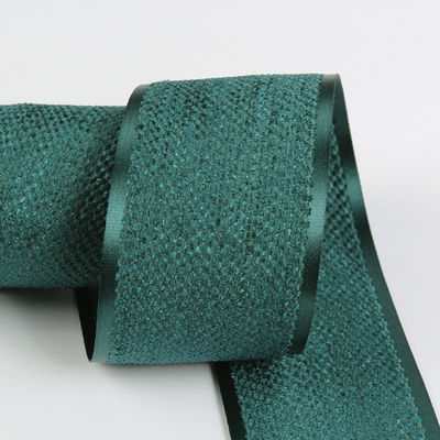 Korea Polyester Cotton Velvet Ribbon 10mm-40mm Groen Velvet Draadband