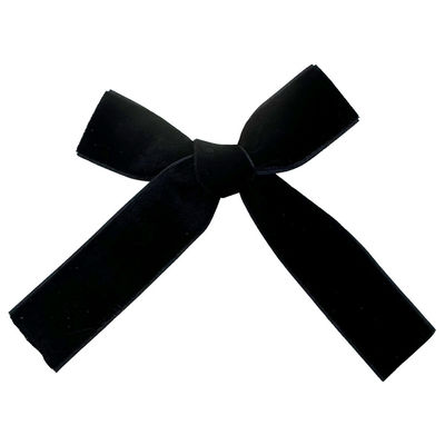 2.5cm fluwelen lint boog bruiloftsfeest donkergroen fluwelen lint