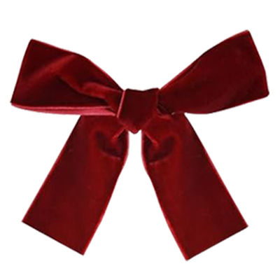 2.5cm fluwelen lint boog bruiloftsfeest donkergroen fluwelen lint