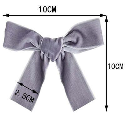 2.5cm fluwelen lint boog bruiloftsfeest donkergroen fluwelen lint