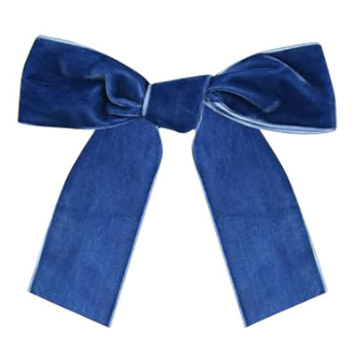 2.5cm fluwelen lint boog bruiloftsfeest donkergroen fluwelen lint